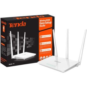 Tenda F3 Easy Setup 300Mbps Wi-Fi Router